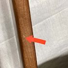 Open Box: Baltimore Dining Chair - Twill Dove, Cool Walnut