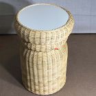 Open Box: Joseph Altuzarra Woven Side Table (14"Diam x 21.5"H) - Natural