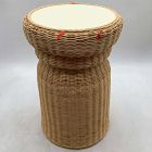Open Box: Joseph Altuzarra Woven Side Table (14"Diam x 21.5"H) - Natural