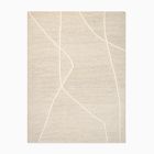 Minimal Lines Tufted Wool Rug
