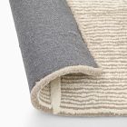 Minimal Lines Tufted Wool Rug