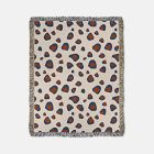 Karbon Market Cotton Panther Throw