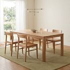 Column Legs Dining Table (76"&ndash;96")