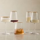 Horizon Lead-Free Crystal Gold-Rimmed Glassware Sets