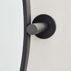 Metal Frame Pivot Oval Wall Mirror - 26"