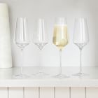 Starlight Lead-Free Crystal Champagne Glass Sets