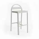 Gable Metal Bar Stool - Indoor/Outdoor