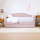 Carter Arched Upholstered Twin Daybed w/ Trundle