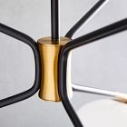Champignon 3-Light Chandelier (31")