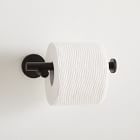 Modern Overhang Bathroom Hardware - Matte Black