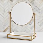 Modern Resin Stone Vanity Mirror