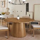 Anton Solid Wood Round Pedestal Dining Table (48", 60", 72")