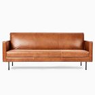 Axel Full Leather Futon (82.5")