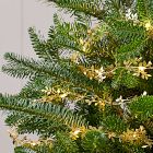 LED Metal Leaf Garland
