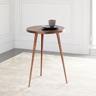 Casted Tripod Round Side Table (15")