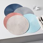 Round Woven Placemats (Set of 2)