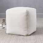 Cotton Canvas Pouf