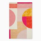Pieced Circle Wool Rug