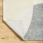 Modern Circles Tufted Wool Rug