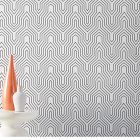 Drop it Modern Labyrinth Peel &amp; Stick Wallpaper