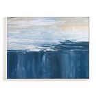 Open Box: Sweet Deluge Framed Wall Art by Minted for West Elm (40.5"W x 30.5"H) - Blue, White Frame