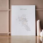 42 Pressed Unframed Maps by Jackie Robinson