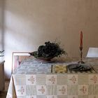 Soil to Studio Shreya Block-Printed Cotton Tablecloth