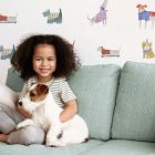 Mej Mej Dog Peel &amp; Stick Wall Decals