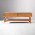 Mid-Century Storage Coffee Table (47.5")
