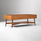 Mid-Century Storage Coffee Table (47.5")