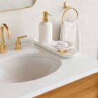 Mid-Century Double Bathroom Vanity (63"&ndash;72")