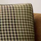 Lone Fox Color Block Gingham Pillow Cover
