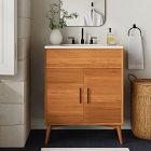 Mid-Century Single Bathroom Vanity (24"&ndash;49")