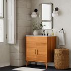 Mid-Century Single Bathroom Vanity (24"&ndash;49")