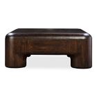 Linden Solid Wood Square Coffee Table (50")