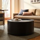 Volume Round Storage Drum Coffee Table (36")
