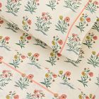 Pink Chicken Poppy Floral Pillowcase Set
