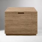 Volume Outdoor Square Storage Side Table (26")