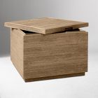 Volume Outdoor Square Storage Side Table (26")