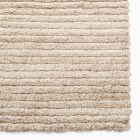 Luxe Ribbed Shag Wool Rug