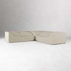 Telluride Aluminum Outdoor 3-Piece L-Shaped Sectional Protective Cover