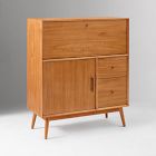 Mid-Century Secretary Desk (38")
