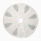 Tannenbaum Embroidered Tree Skirt