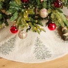 Tannenbaum Embroidered Tree Skirt
