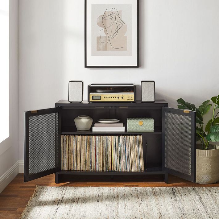 Crosley Kenji Record Storage Console | West Elm