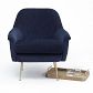 Video 1 for Phoebe Leather Chair - Metal Legs