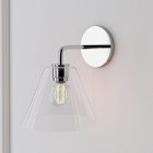 Sculptural Cone Sconce (8")