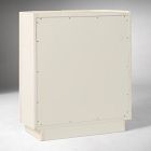 Solstice Painted Raffia Cabinet (28")