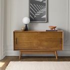 Mid-Century Narrow Media Console (48")